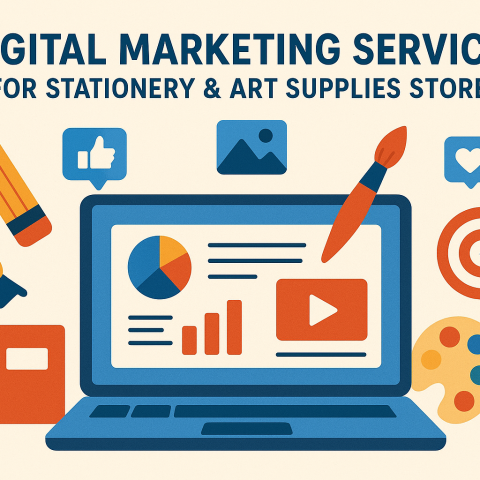 Digital Marketing Services for Stationery & Art Supplies Stores
