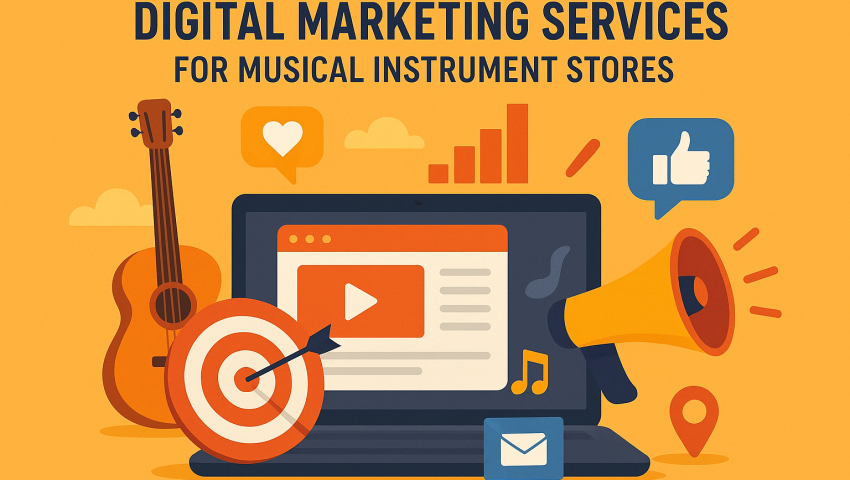 Digital Marketing Services for Musical Instrument Stores