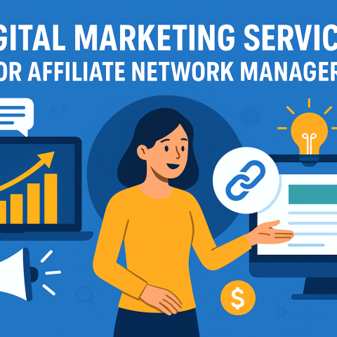 Digital Marketing Services for Affiliate Network Managers