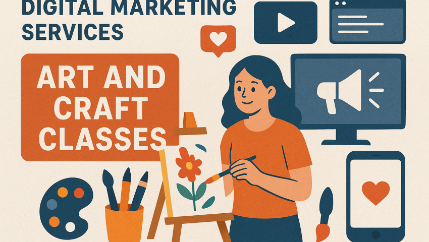 Digital Marketing Services for Art and Craft Classes