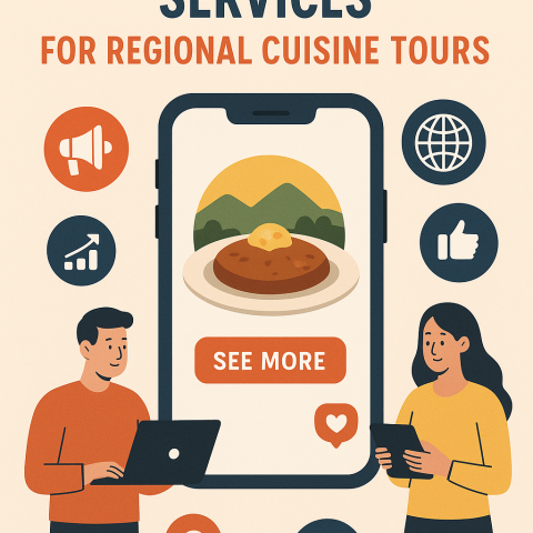 Digital Marketing Services for Regional Cuisine Tours