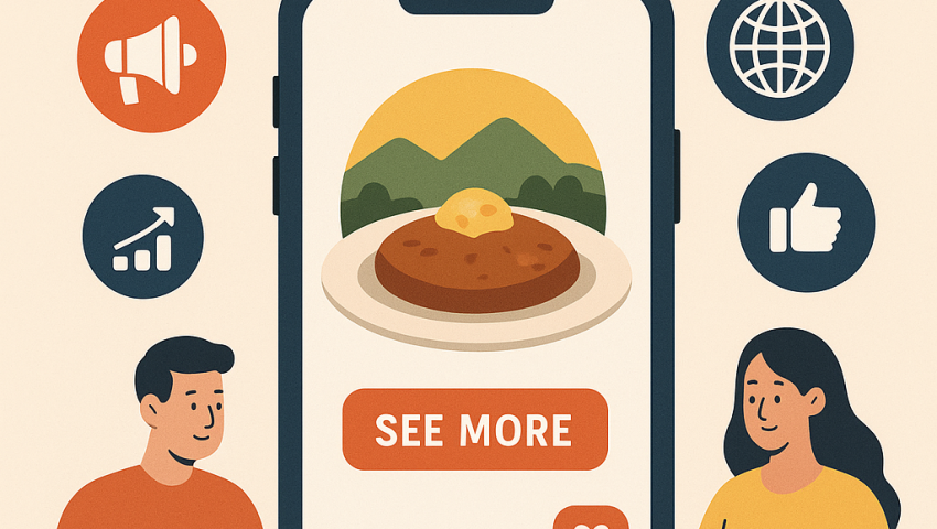 Digital Marketing Services for Regional Cuisine Tours