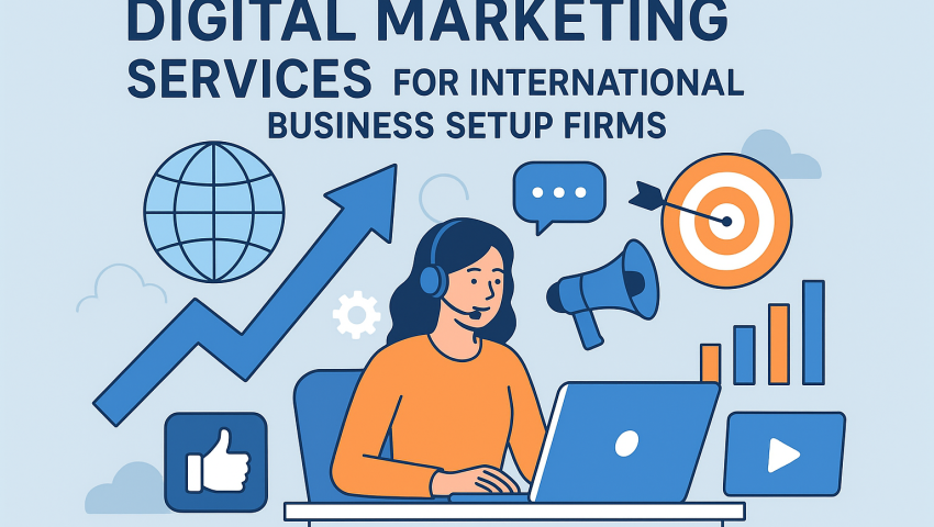 Digital Marketing Services for International Business Setup Firms