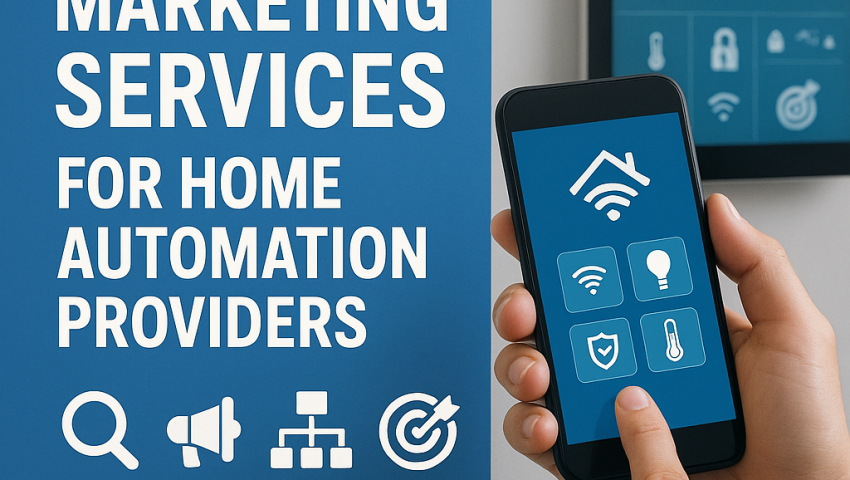 Digital Marketing Services for Home Automation Providers