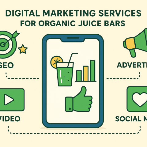 Digital Marketing Services for Organic Juice Bars