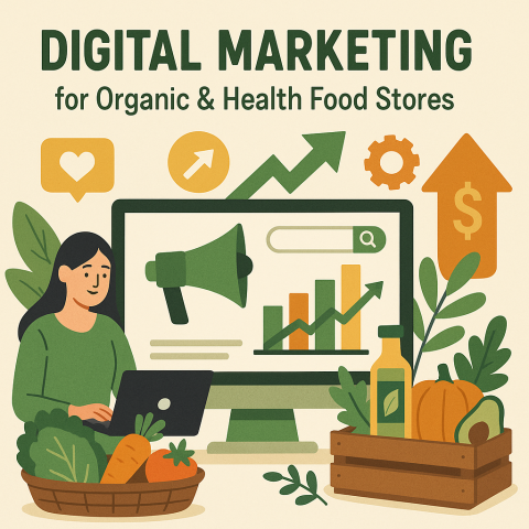Digital Marketing services for Organic & Health Food Stores