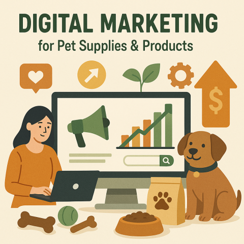 Digital Marketing services for Pet Supplies & Products