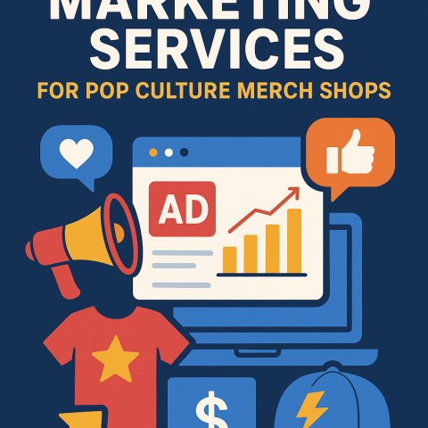 Digital Marketing Services for Pop Culture Merch Shops