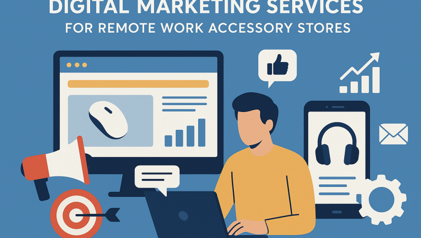 Digital Marketing Services for Remote Work Accessory Stores