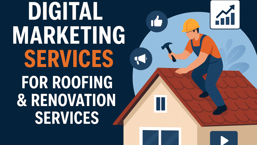 Digital Marketing Services for Roofing & Renovation Services
