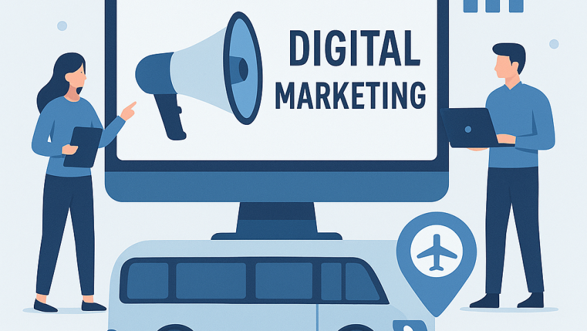 Digital Marketing Services for Airport Shuttle Operators