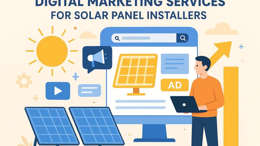 Digital Marketing Services for Solar Panel Installers