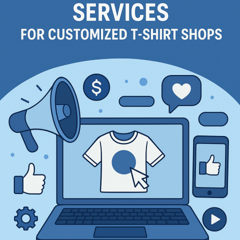 Digital Marketing Services for Customized T-shirt Shops