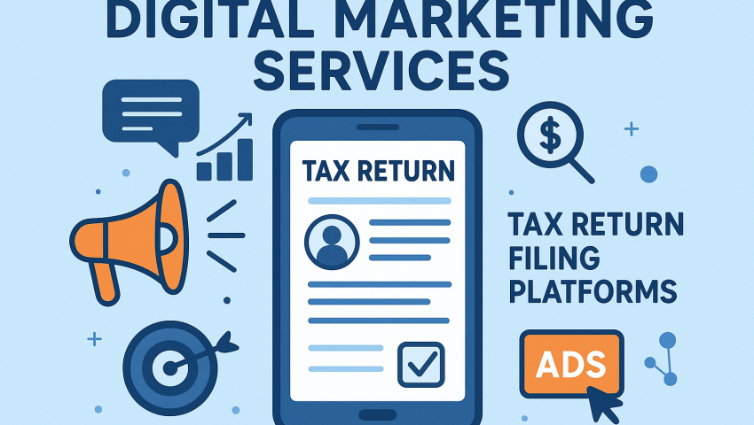 Digital Marketing Services for Tax Return Filing Platforms