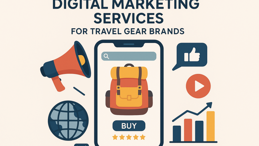 Digital Marketing Services for Travel Gear Brands