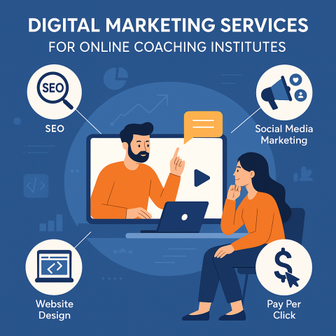 Digital Marketing Services for Online Coaching Institutes
