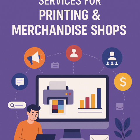 Digital Marketing Services for Printing & Merchandise Shops