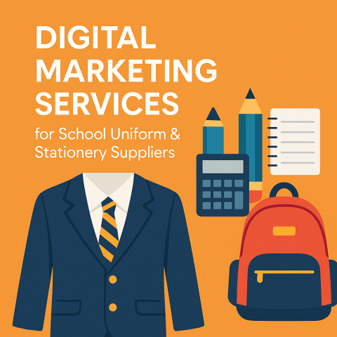 Digital Marketing Services for School Uniform or Stationery Suppliers