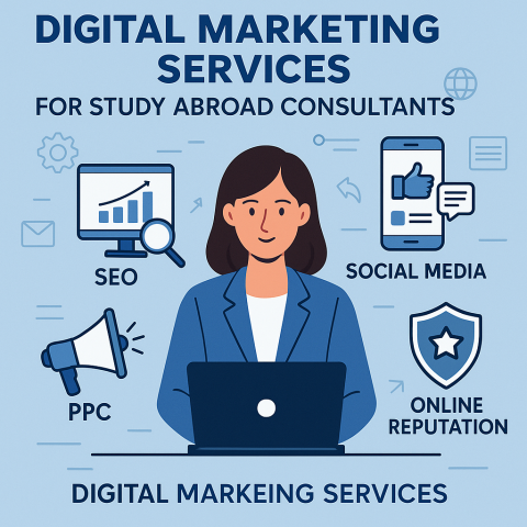 Digital Marketing Services for Study Abroad Consultants