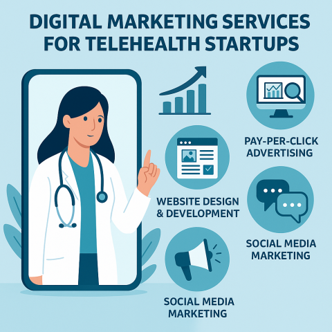 Digital Marketing Services For  Telehealth Startups