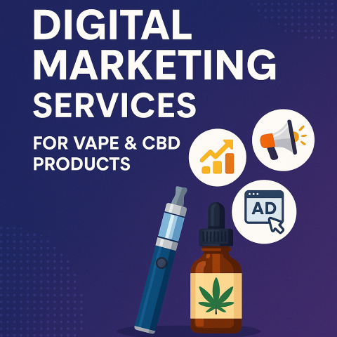 Digital Marketing services for Vape & CBD Products