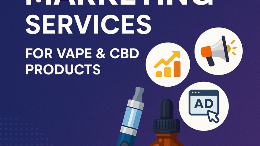 Digital Marketing services for Vape & CBD Products