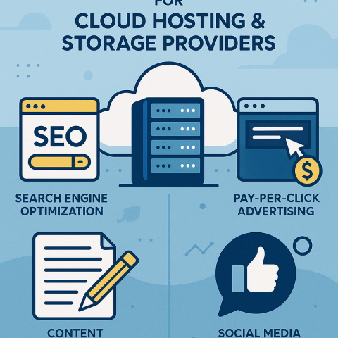 Digital Marketing Services for Cloud Hosting & Storage Providers