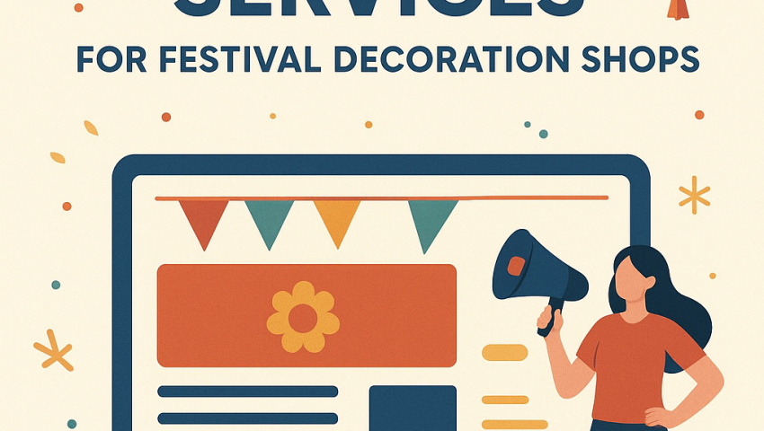 Digital Marketing Services for Festival Decoration Shops
