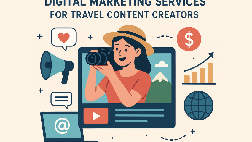 Digital Marketing Services for Travel Content Creators