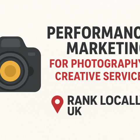 Performance Marketing For Photography & Creative Services