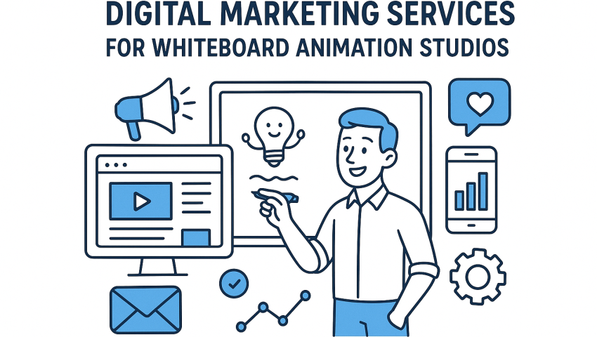 Digital Marketing Services for Whiteboard Animation Studios