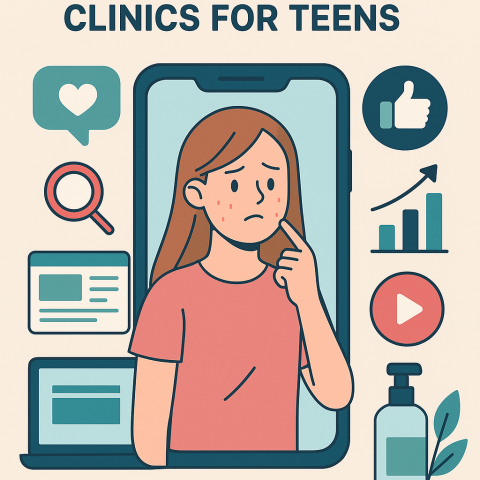 Digital Marketing Services for Skin Clinics for Teens