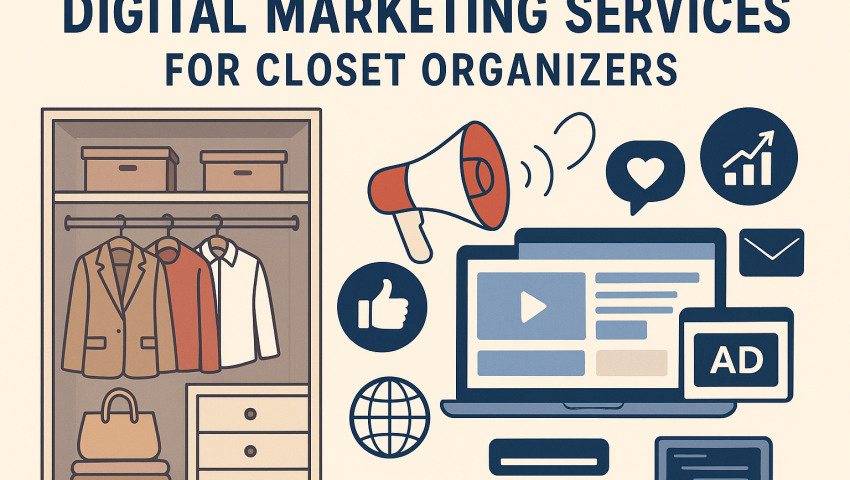 Digital Marketing Services for Closet Organizers