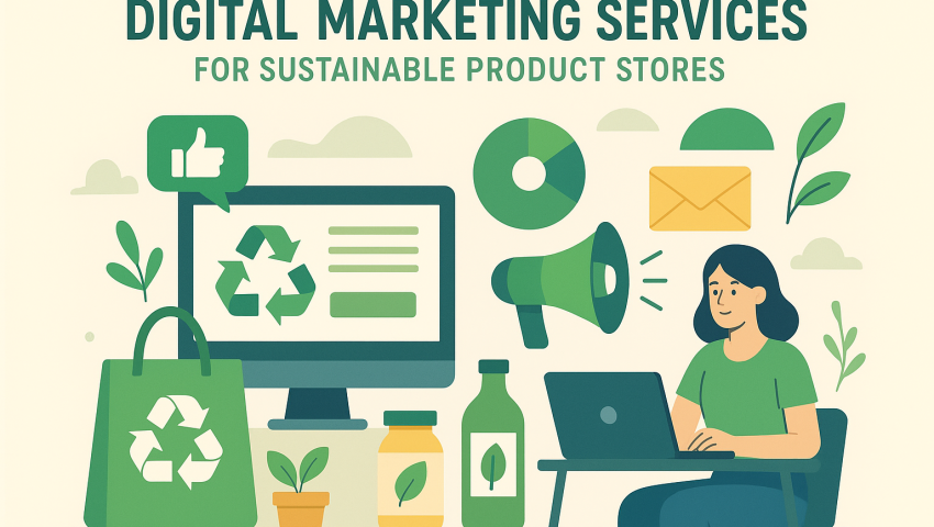 Digital Marketing Services for Sustainable Product Stores