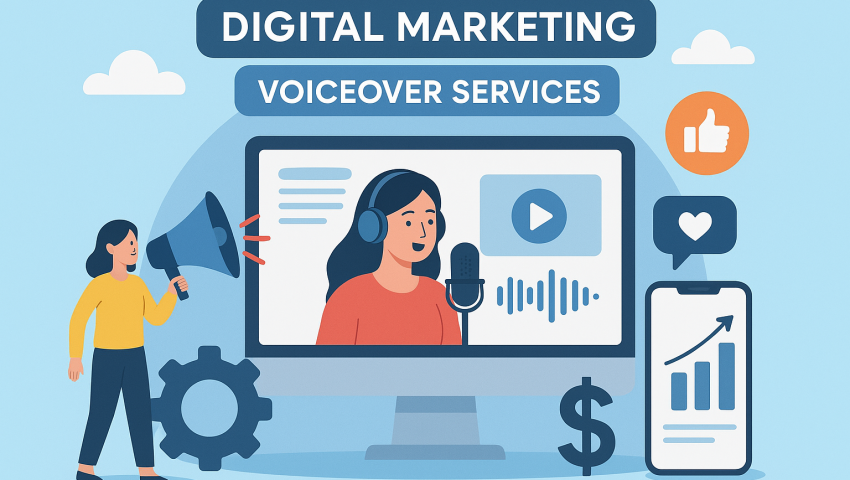 Digital Marketing Services for Voiceover Artists