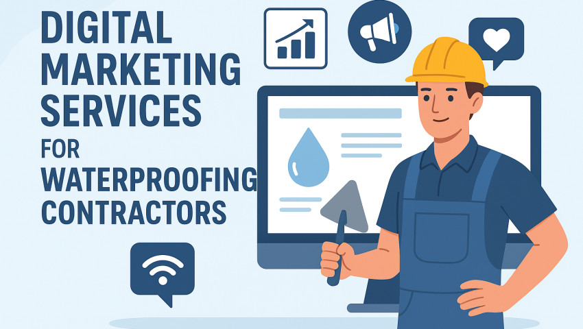 Digital Marketing Services for Waterproofing Contractors